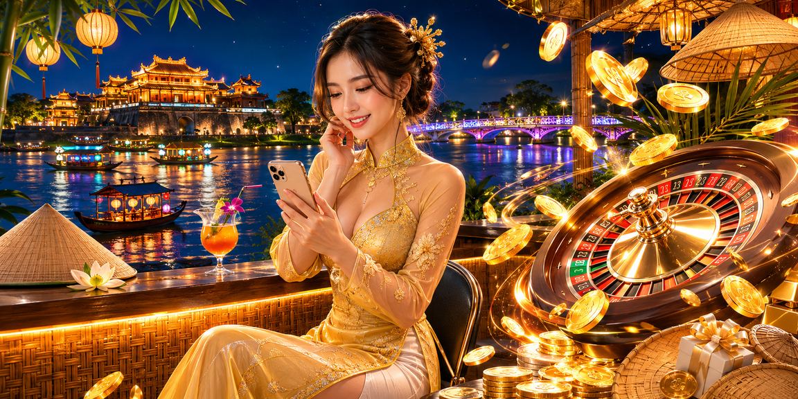 Cảnh quay roulette tại casino ở Huế