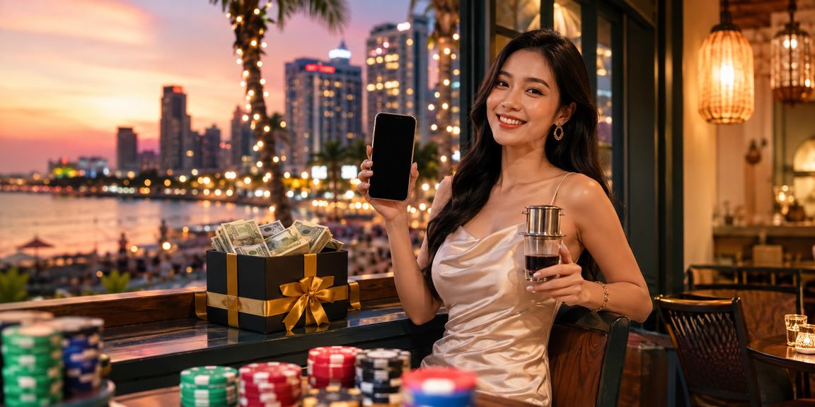 Cảnh quan tại casino và khu vui chơi Phú Quốc